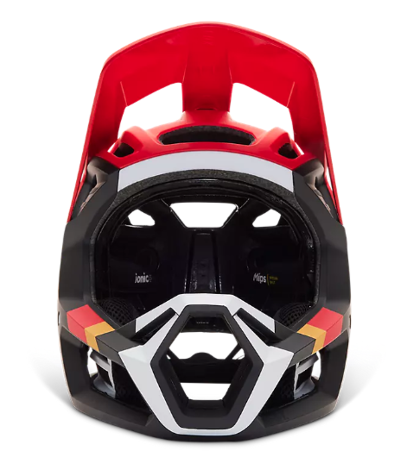 Fox Racing Proframe RS Clyzo Helmet in Red-2